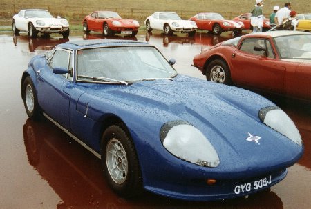 Volvo engined Marcos GT In 1969 the cost of producing the wooden chassis 