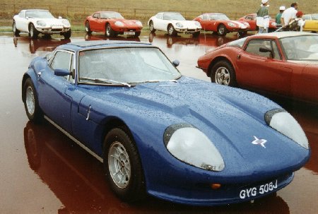 Volvo engined Marcos GT In 1969 the cost of producing the wooden chassis